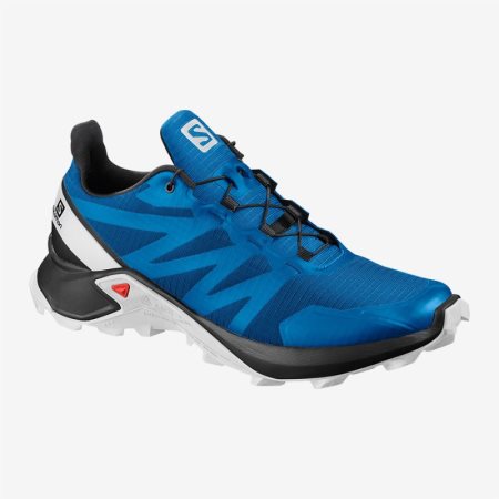 Salomon SUPERCROSS Mens Trail Running Shoes Blue | Salomon South Africa